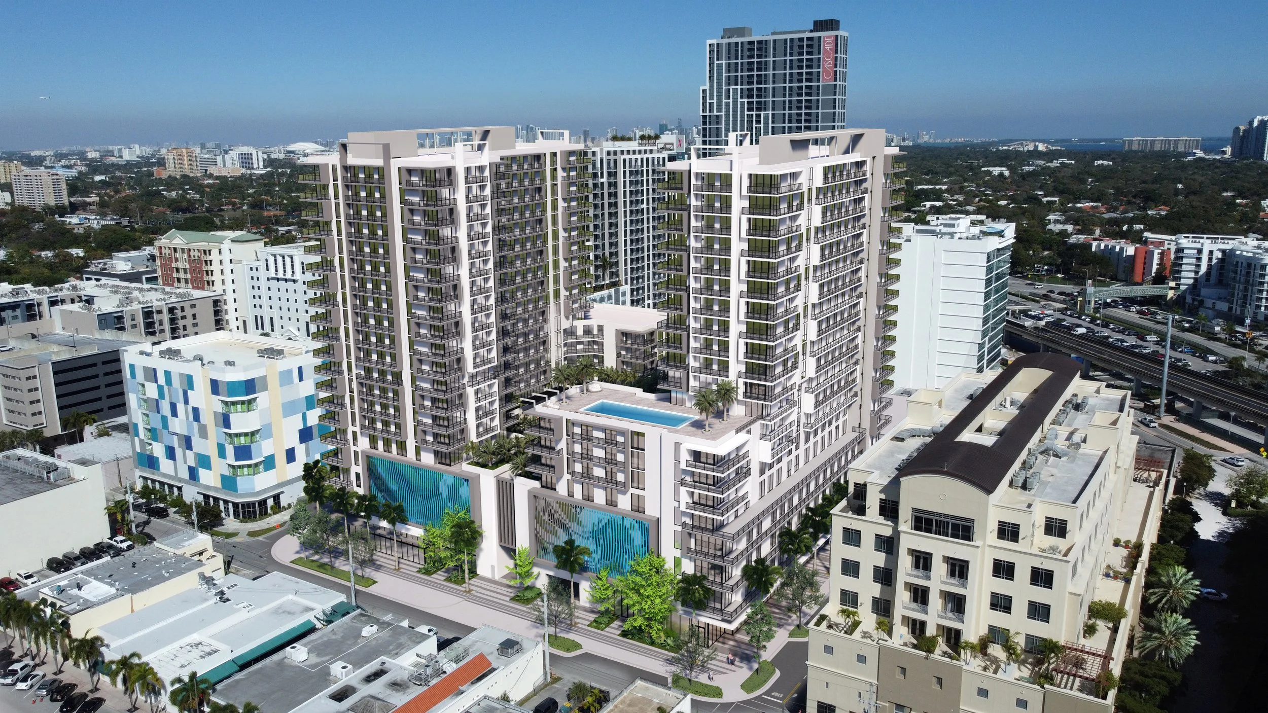 Merrick Parc aerial